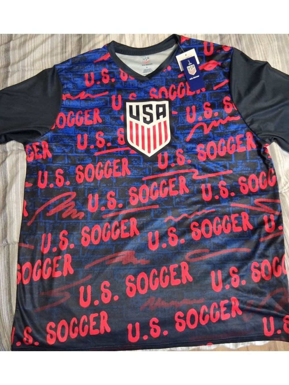NWT FIFA World Cup 2026 Team USA T-Shirt Polyester Soccer Size XL MSRP $24.99
